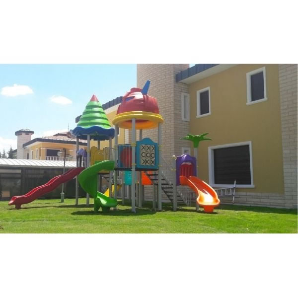 dört kule kral seri çocuk oyun park modeli