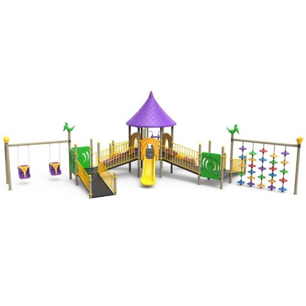 dörtkule engelsiz seri çocuk oyun parkı