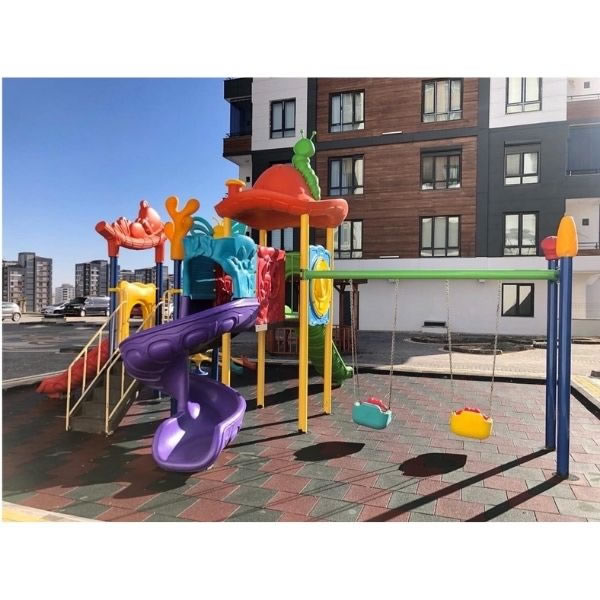 iki kule mantar seri çocuk oyun park