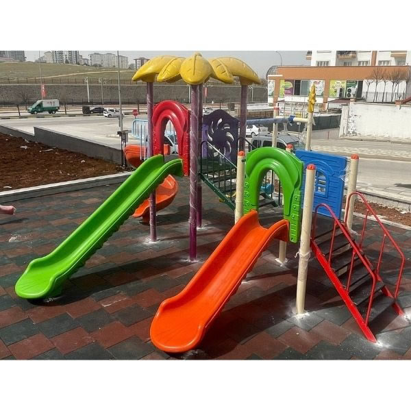 iki kule palmiye seri çocuk oyun park